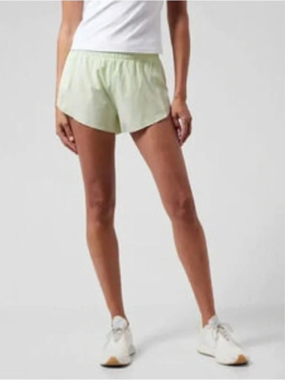 Athleta Hustle 3” Running Athletic Short in Sea Green